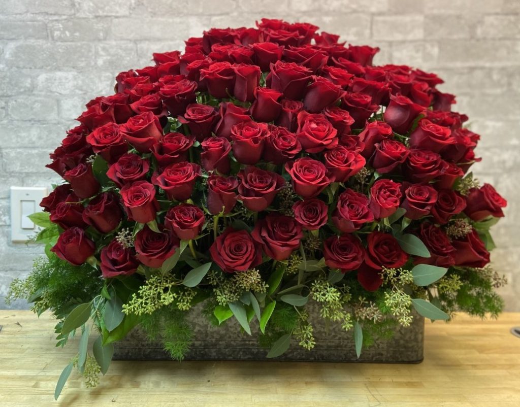 One Hundred Roses!