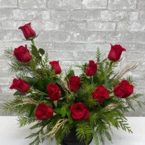 Dozen Roses for the Holidays