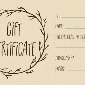 Flower Chix Gift Certificate - $100