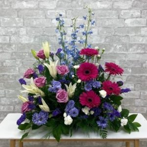 Fallen Hearts Table Arrangement