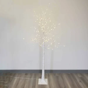 Electric Birch Tree Warm White Lights - Large
