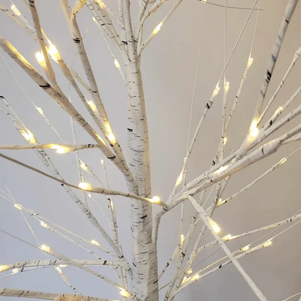 Electric Birch Tree Warm White Lights - Medium - Image 2