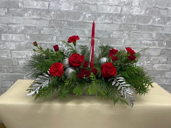 Yuletide Bright Table Centerpiece