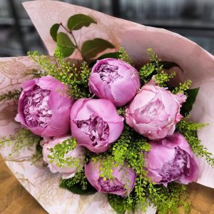 Peonies Oh My! in Hand Tied Bouquet