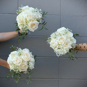 Elegant Pearl Bridesmaid Bouquet