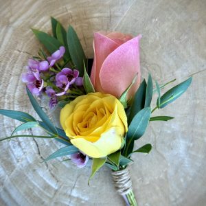 Pastel Promise Boutonniere