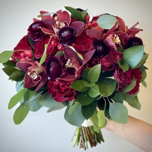 Eternal Passion bridesmaid bouquet