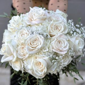 Elegant Pearl Bridal Bouquet