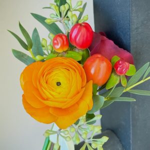 Falling for you Boutonniere
