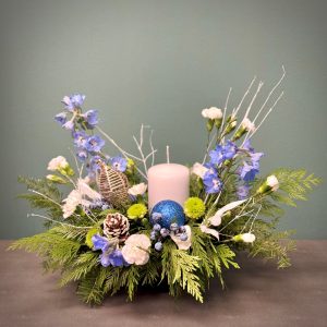 Twilight Christmas Candle