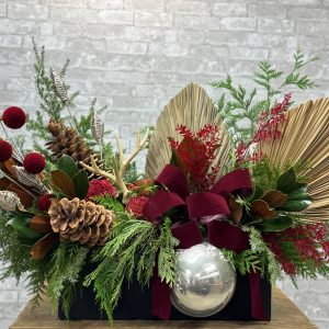 Grandiose Outdoor Winter Planter