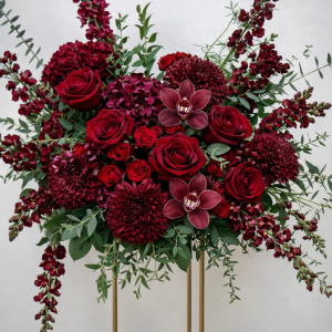 Eternal Passion Elevated Floral Arrangement