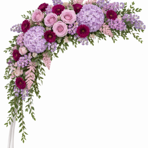 Purple Dreams Arch Swag