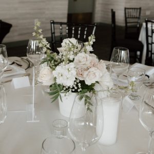 Elegant Pearl Table Centerpieces