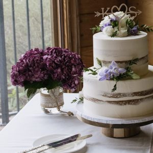 Lilac Harmony Centerpiece