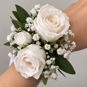 Elegant Pearl Corsage