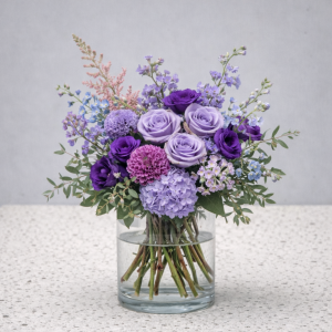 Purple Dreams Centerpiece