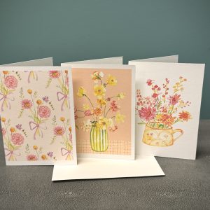 Botanical Wishes Card Message