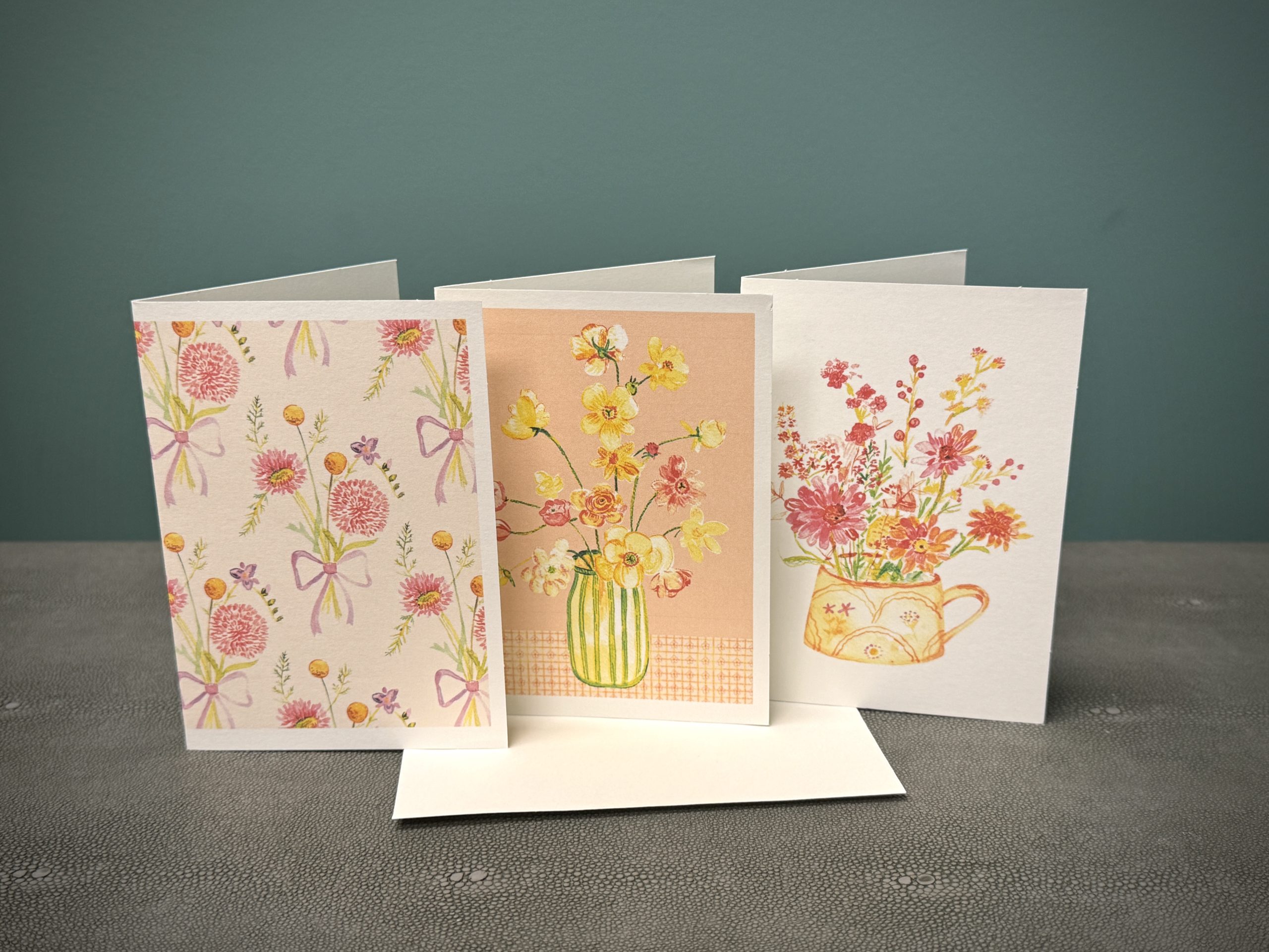 Botanical Wishes Card Message