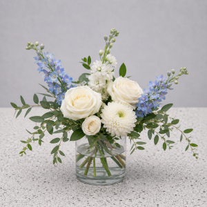 Ocean Blue centerpiece