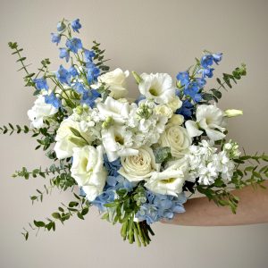Ocean Blue Bridal Bouquet