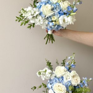 Ocean Blue Bridesmaid Bouquet