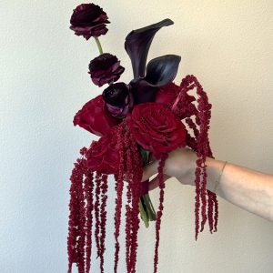 Midnight Wine Bridesmaid Bouquet
