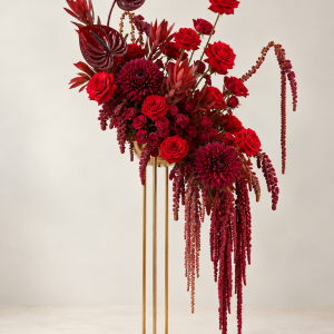 Midnight Wine Elevated Floral Arrangement